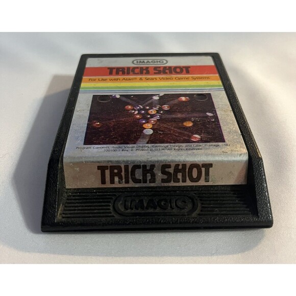 Trick Shot - Atari 2600 iMagic Retro Gaming Cartridge Tested - Picture 2 of 6